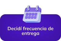 Decidí la frecuencia de entrega